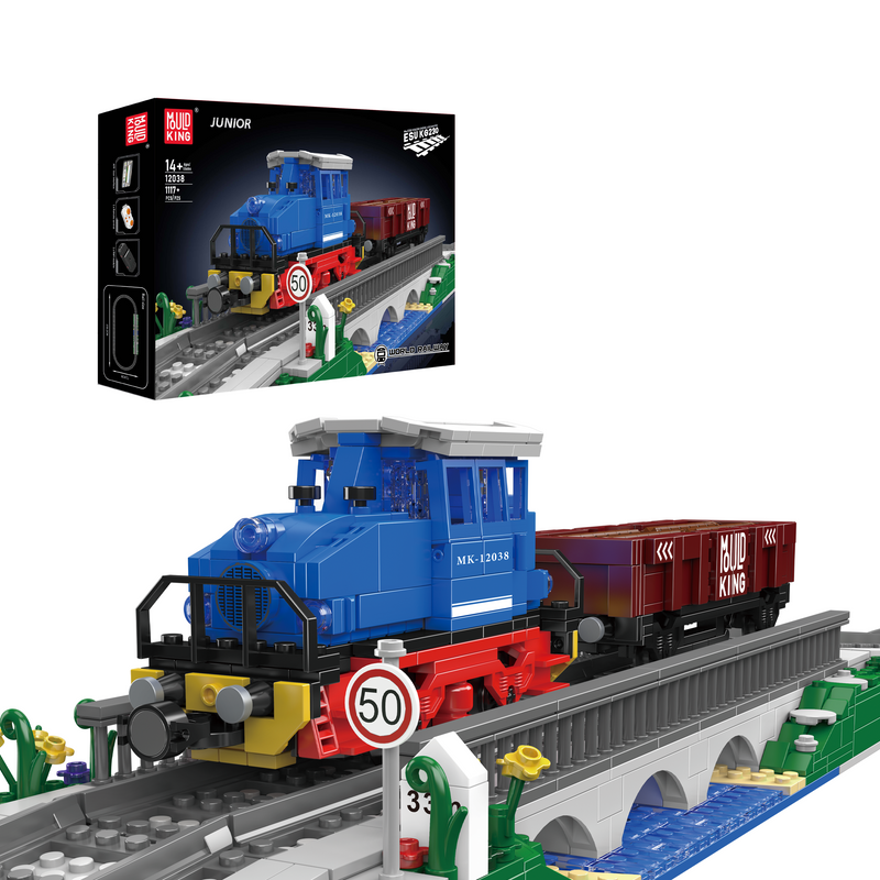 Mould King 12038 ESU KG2300 Diesel Locomotive Building Set | 1,117 Pcs