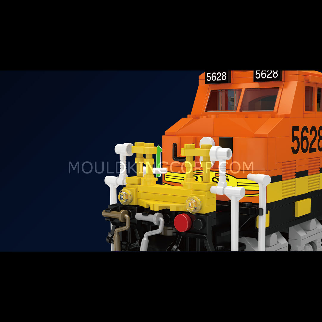 Mould King 12041 BNSF Railway Locomotive Model Building Set Mould King 12041 BNSF Railway Locomotive Model Building Set
