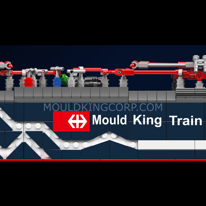 Mould King 12045 Vectron MS Electric Locomotive Building Set | 3,072 Pcs