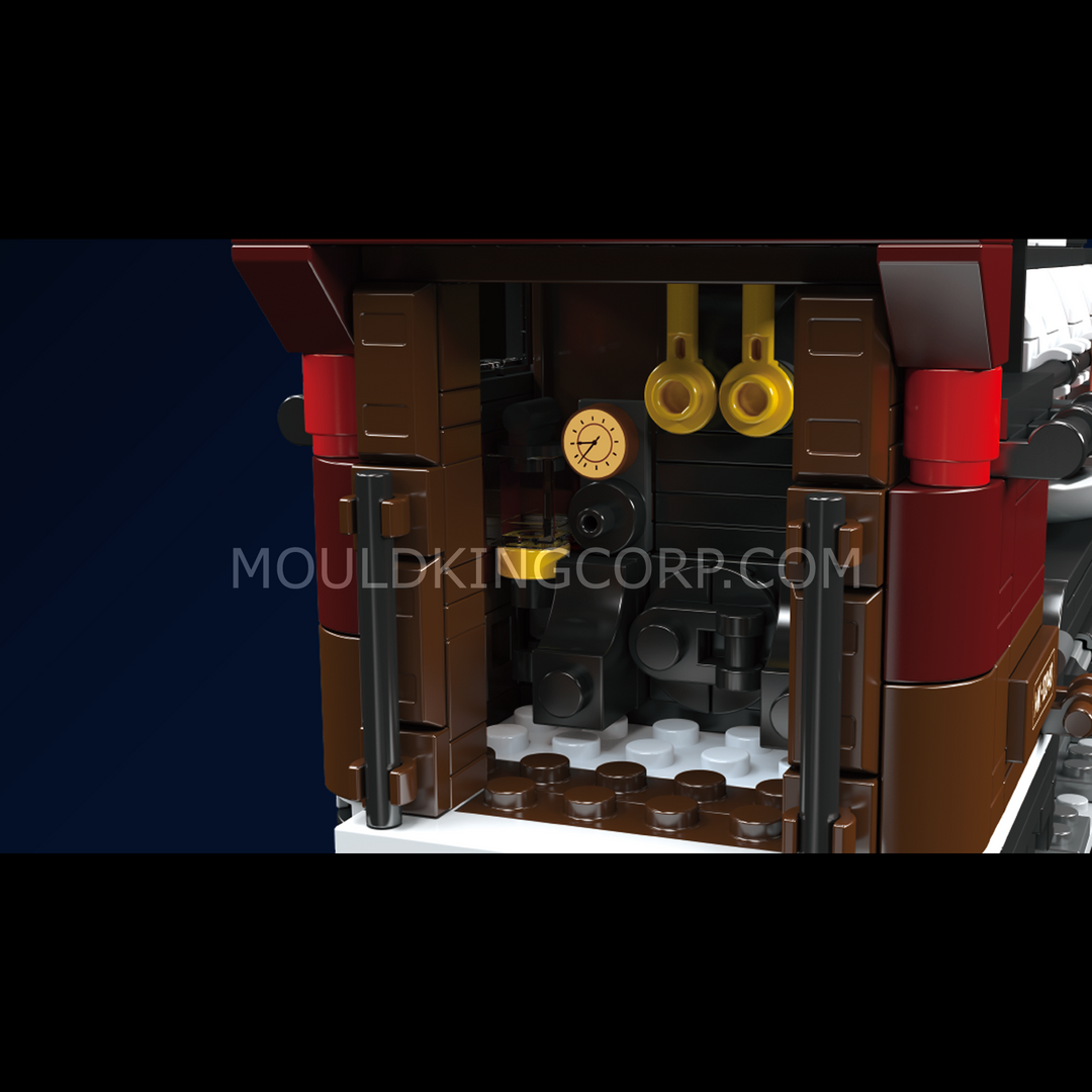 Mould King 12048 Locomotive à vapeur express Western – Jeu de construction | 2 722 pièces