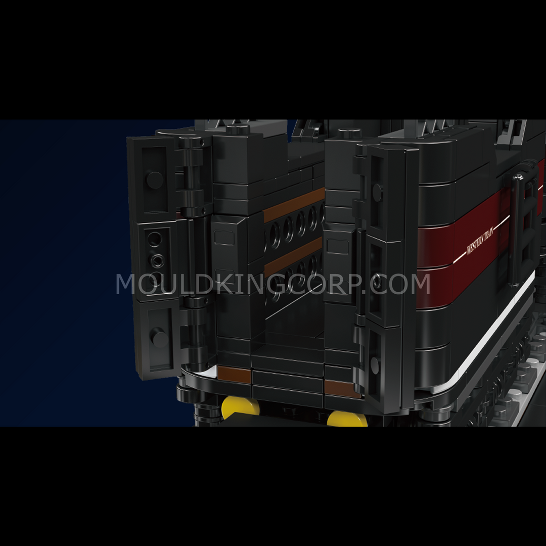 Mould King 12048 Locomotive à vapeur express Western – Jeu de construction | 2 722 pièces