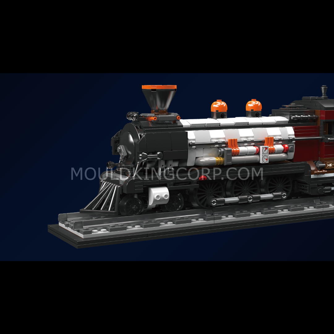 Mould King 12048 Locomotive à vapeur express Western – Jeu de construction | 2 722 pièces