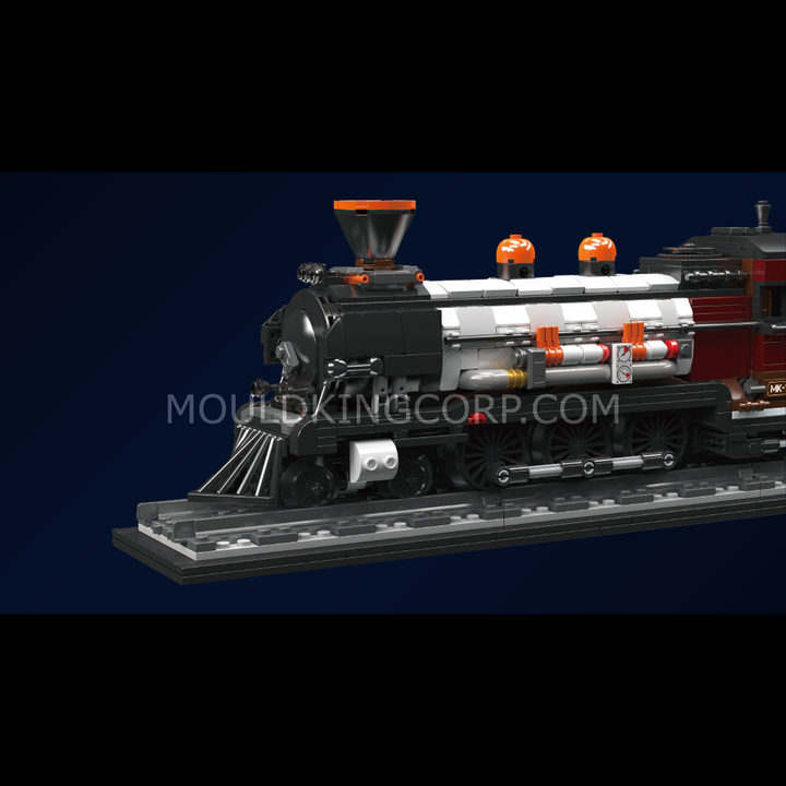Mould King 12048 Locomotive à vapeur express Western – Jeu de construction | 2 722 pièces