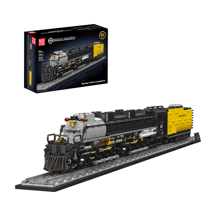 Mould King 12049 Big Boy 4-8-8-4 Steam Locomotive Building Set | 3,040 Pcs
