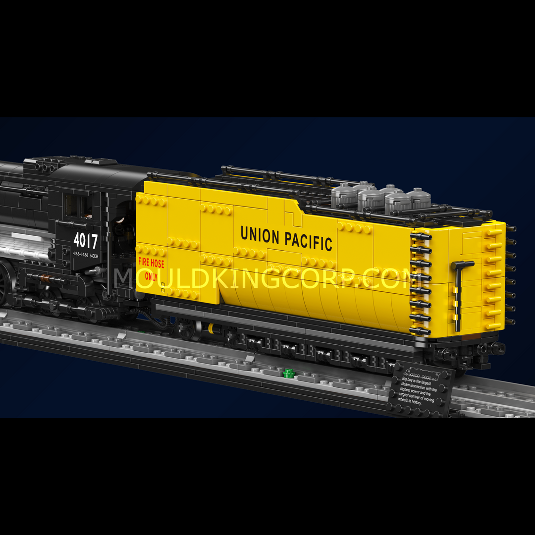 Mould King 12049 Big Boy 4-8-8-4 Steam Locomotive Building Set | 3,040 Pcs