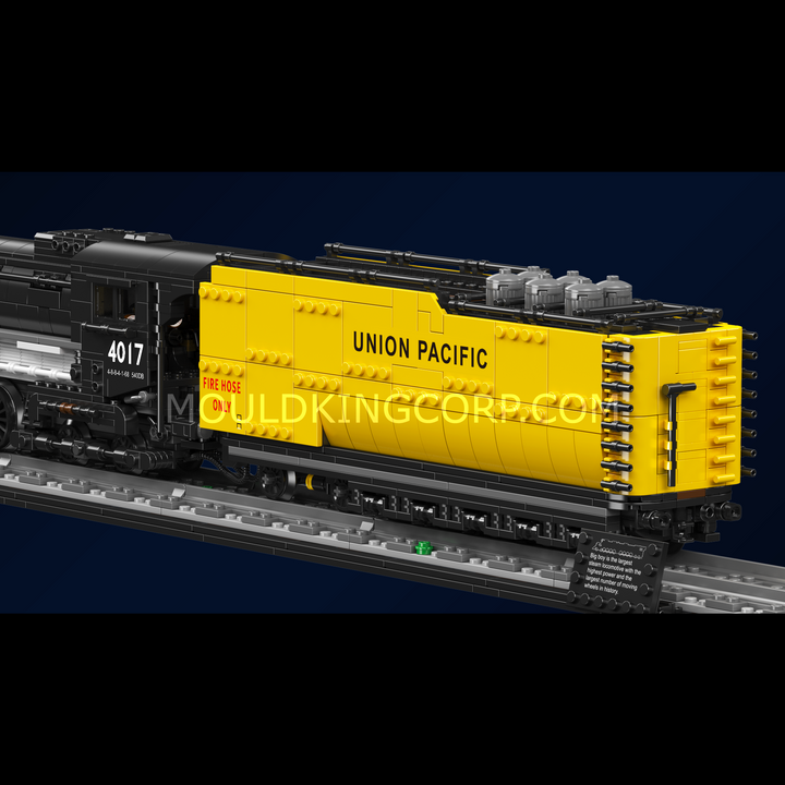 Mould King 12049 Big Boy 4-8-8-4 Steam Locomotive Building Set | 3,040 Pcs