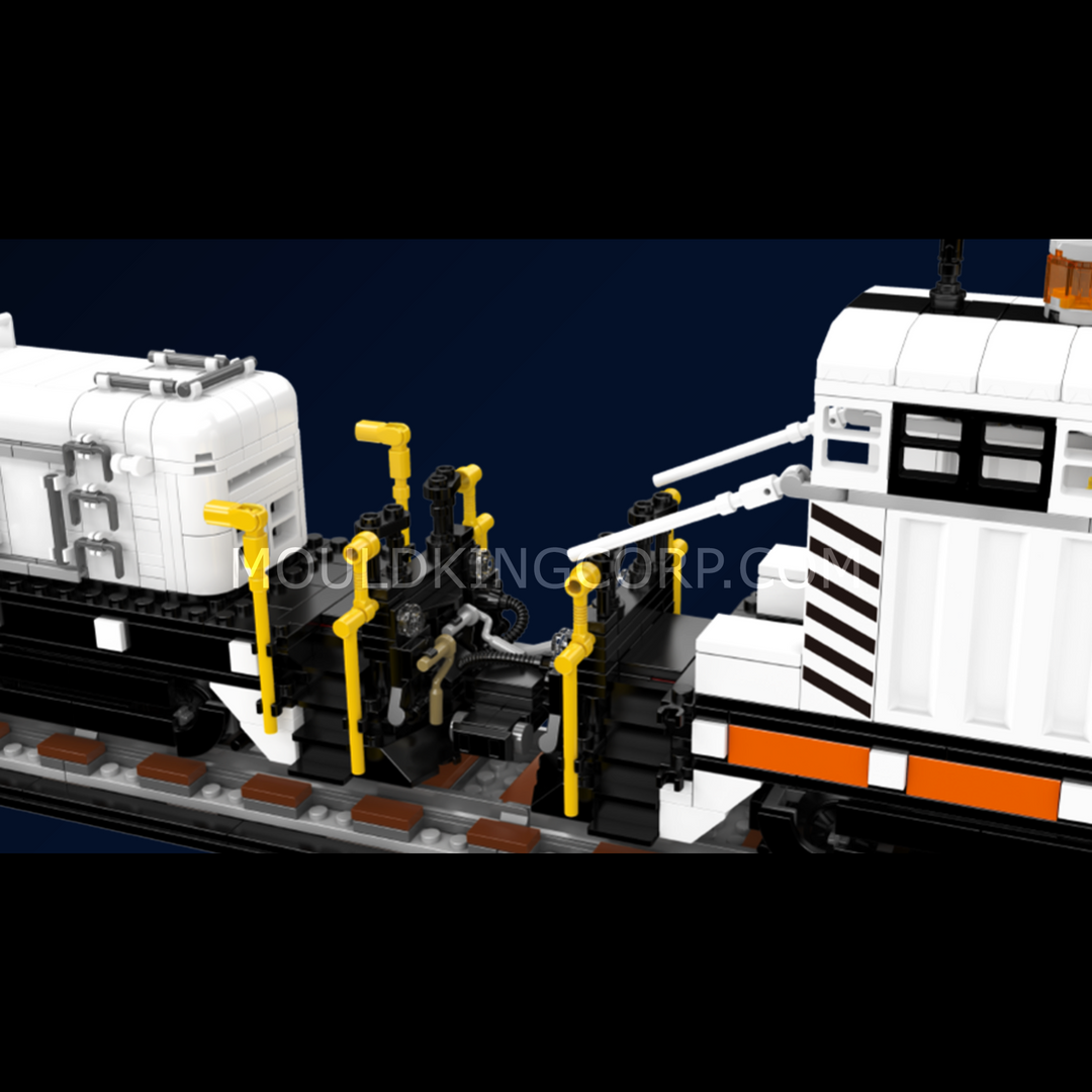 Mould King 12051 EMD SW1500 Switcher Building Set | 2,462 Pcs