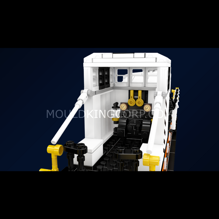 Mould King 12051 EMD SW1500 Switcher Building Set | 2,462 Pcs