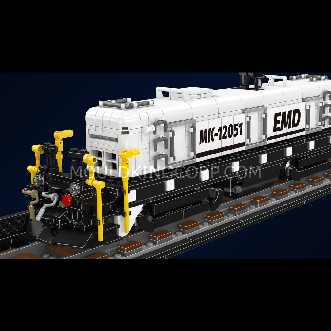 Mould King 12051 EMD SW1500 Switcher Building Set | 2,462 Pcs