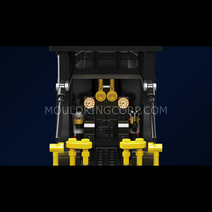 Mould King 12052 SW1200 Classic Diesel Switcher Locomotive Building Set | 2,283 Pcs
