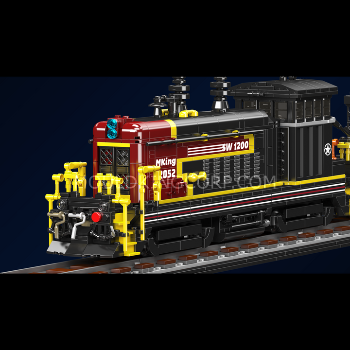 Mould King 12052 SW1200 Classic Diesel Switcher Locomotive Building Set | 2,283 Pcs
