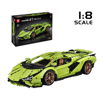 Mould King 13057S Italian Bull Green Remote Controlled Building Set | 3,868 PCS