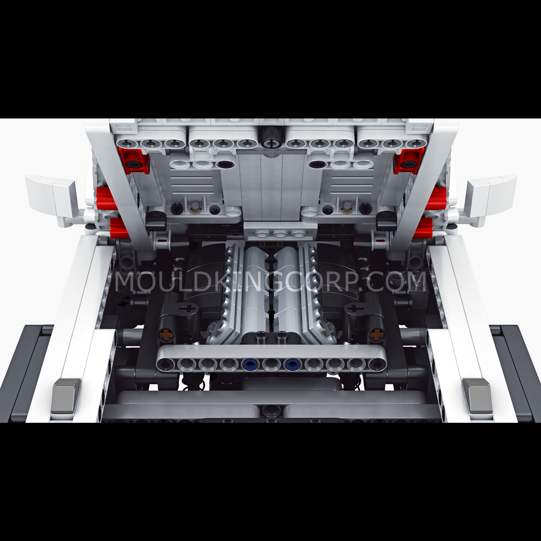 Mould King 13061S Ferngesteuertes Glas 700 6x6 Bauset | 3.825 Teile