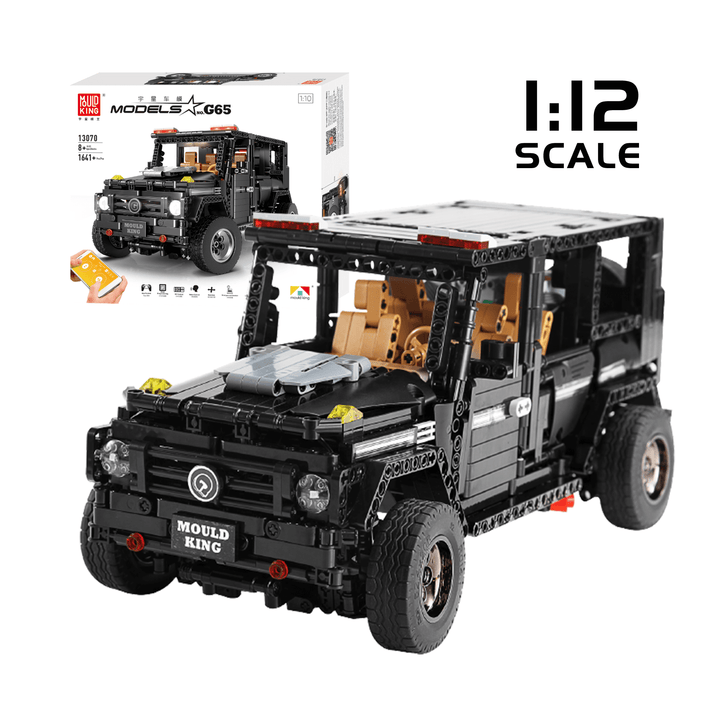 Mould King 13070 G65 Wagon Ferngesteuertes Auto Modellbausatz | 1.641 PCS