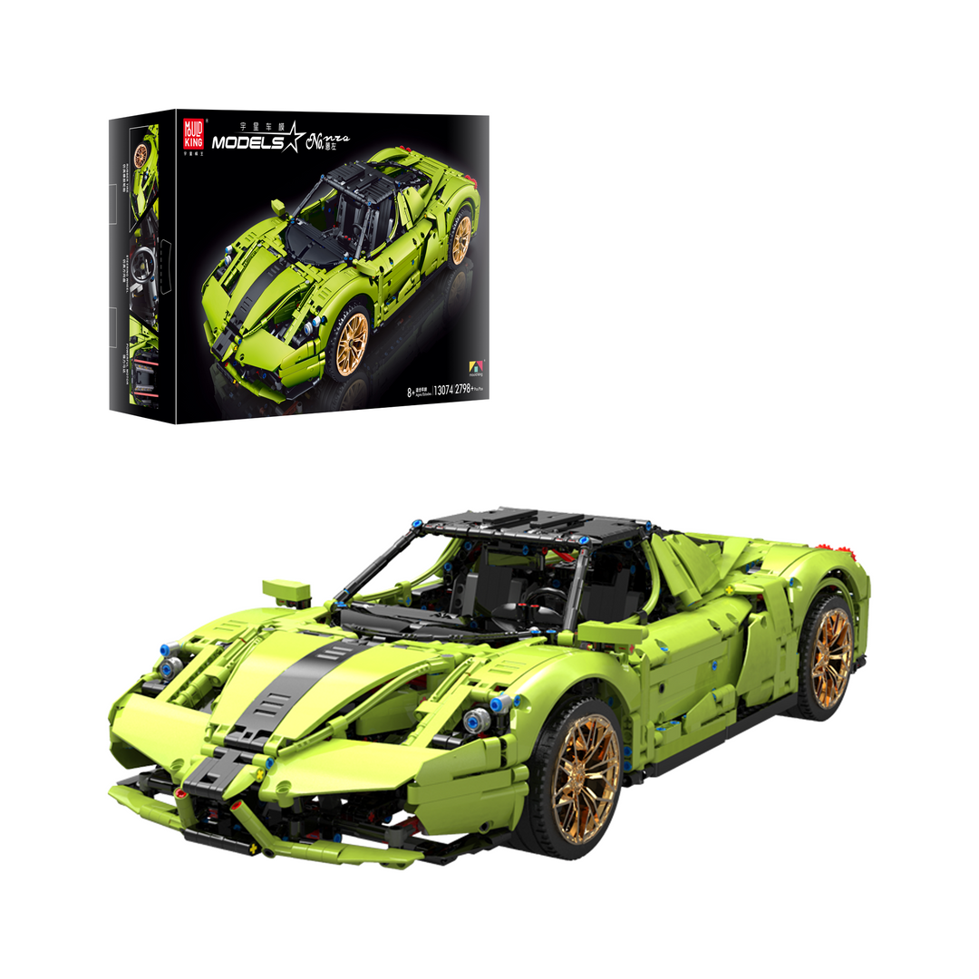 Mould King 13074 Enzo-Style Hypercar Building Set | 2,790 Pcs
