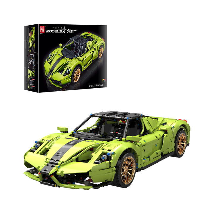 Mould King 13074 Enzo-Style Hypercar Building Set | 2,790 Pcs