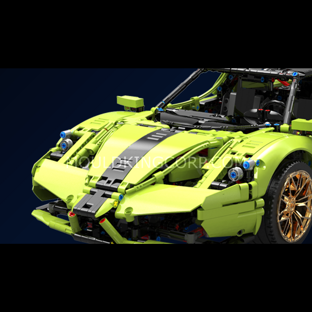 Mould King 13074 Enzo-Style Hypercar Building Set | 2,790 Pcs