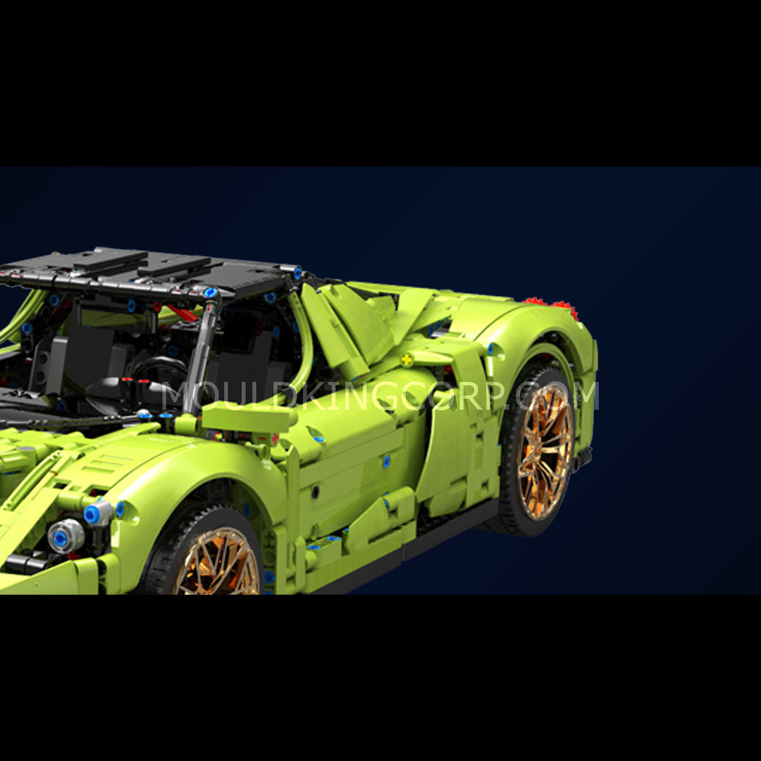 Mould King 13074 Enzo-Style Hypercar Building Set | 2,790 Pcs