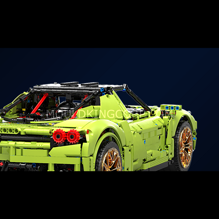 Mould King 13074 Enzo-Style Hypercar Building Set | 2,790 Pcs