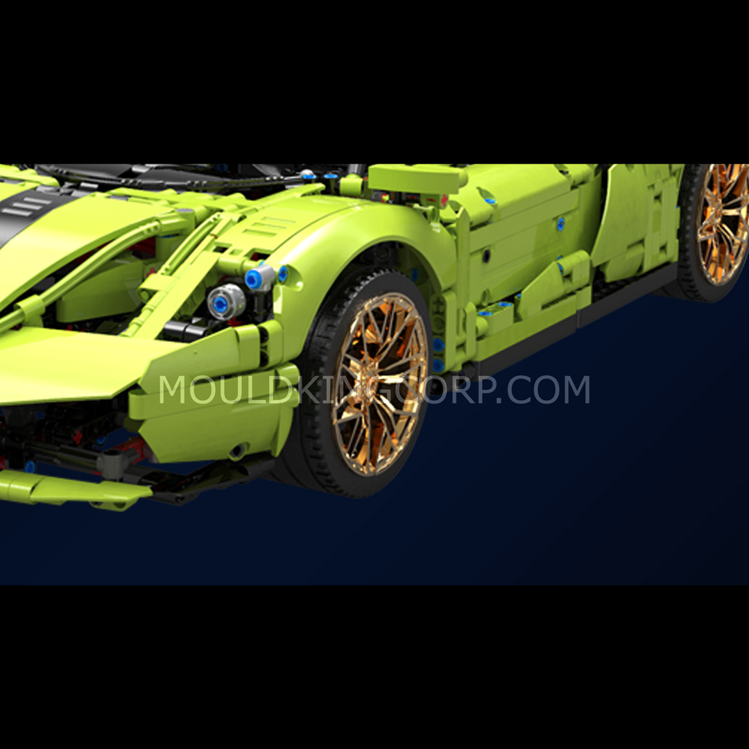Mould King 13074 Enzo-Style Hypercar Building Set | 2,790 Pcs