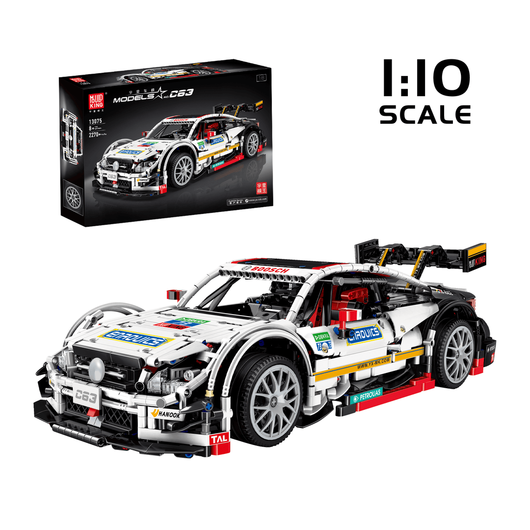 Mould King 13075 Modèle de voiture de course AMG C63 DTM | 2 270 pièces
