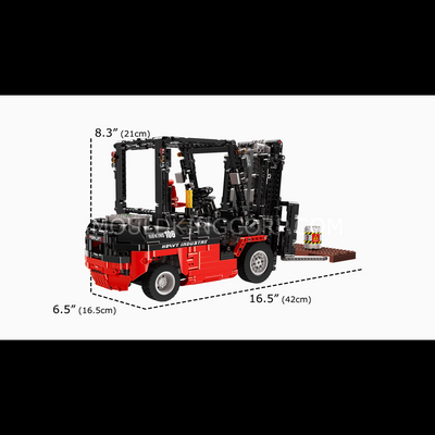 MOULD KING 13106 Afstandsbediening Vorkheftruck Bouwspeelgoed Set | 1,743 PCS