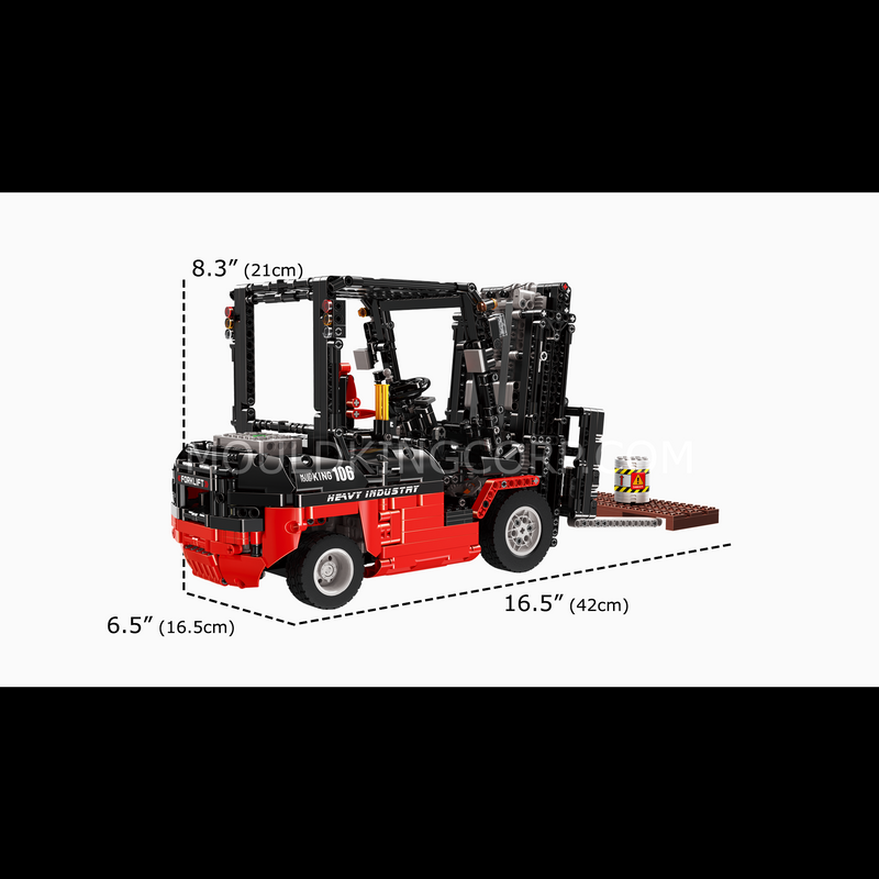 MOULD KING 13106S Remote Control Forklift Building Toy Set | 1,743 PCS