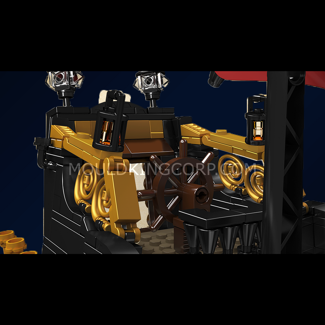 Mould King 13109 Queen Pirate Ship Model Building Set | 3,251 PCS