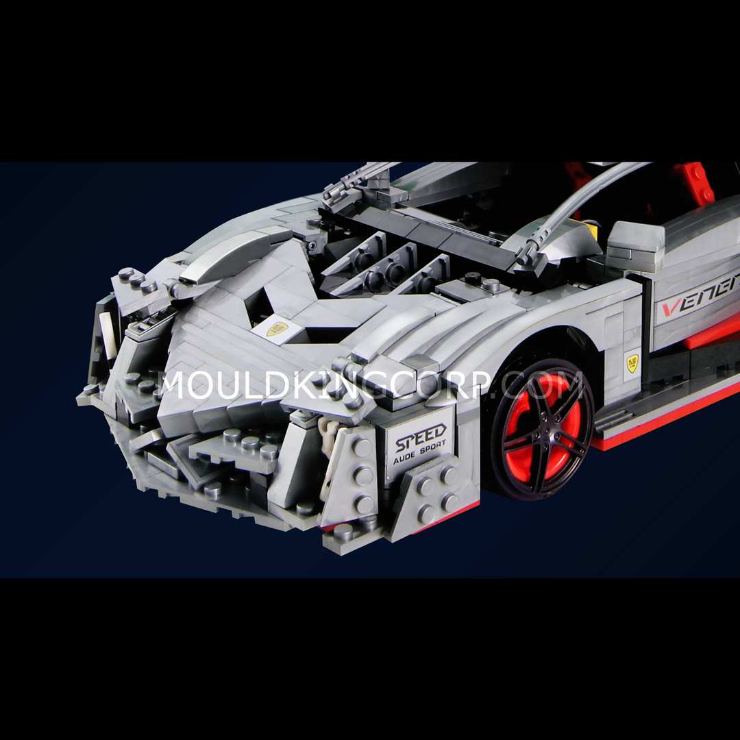 Mould King 13110 NO.VENENO Concept Track Hypercar Model Building Set | 1,170 Pcs
