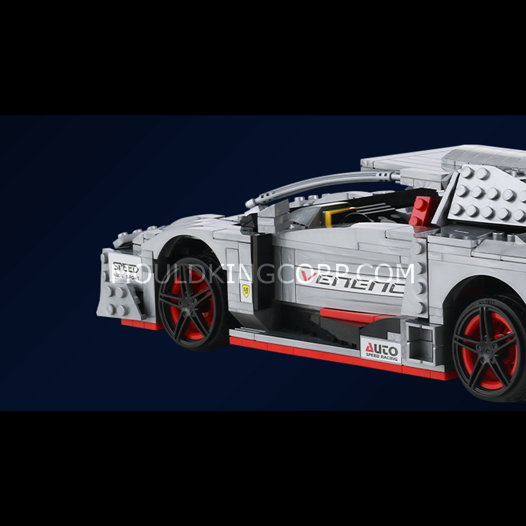 Mould King 13110 NO.VENENO Concept Track Hypercar Model Building Set | 1,170 Pcs