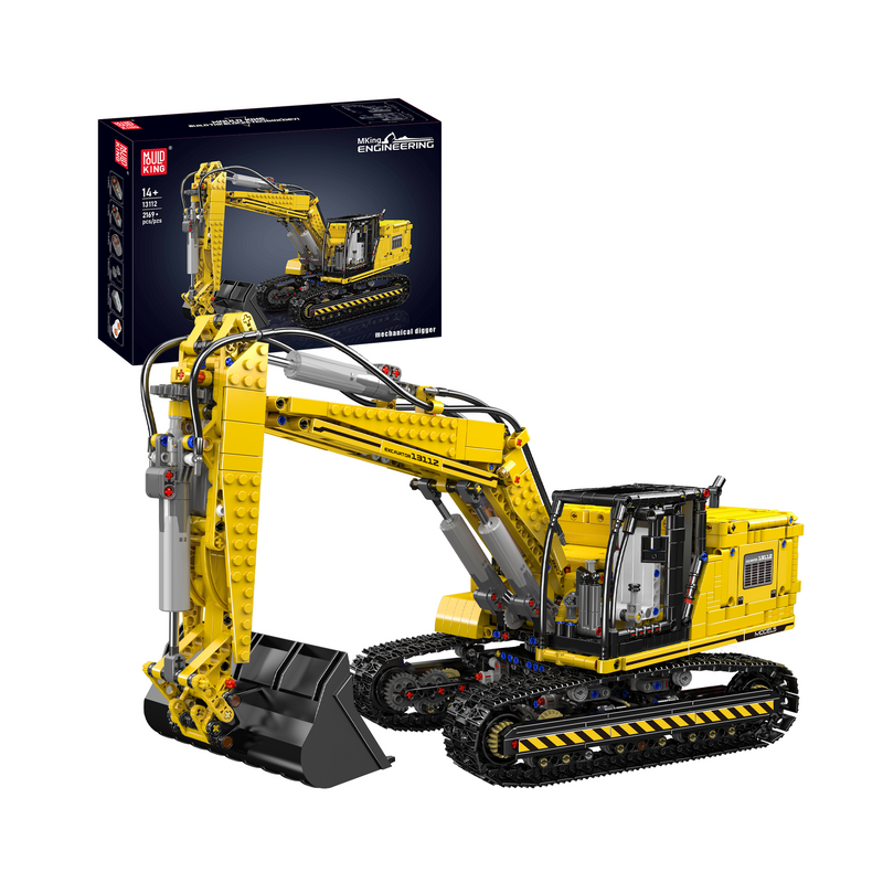 MOULD KING 13112 Tracked Excavator Remote Controlled Building Set | 1,830 PCS