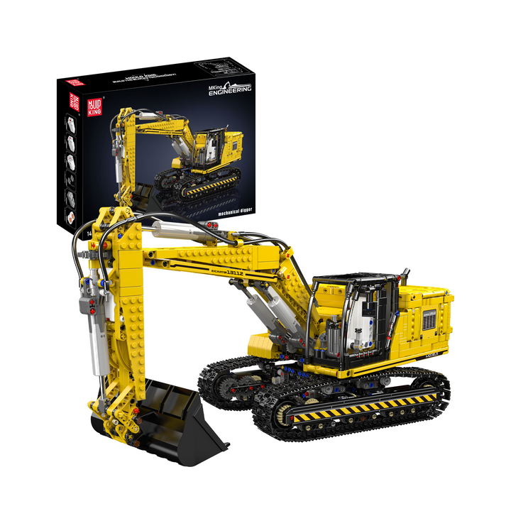 MOULD KING 13112 Tracked Excavator Remote Controlled Building Set | 1,830 PCS