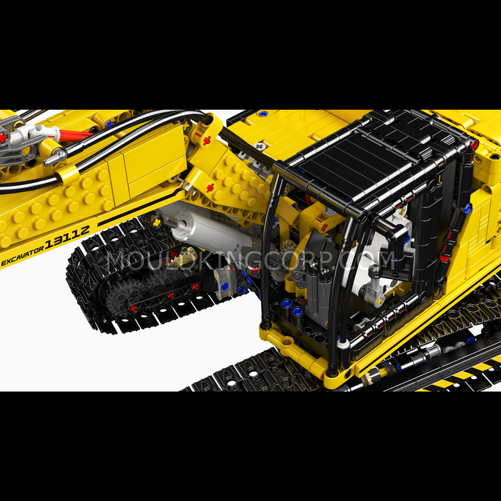 MOULD KING 13112 Tracked Excavator Remote Controlled Building Set | 1,830 PCS