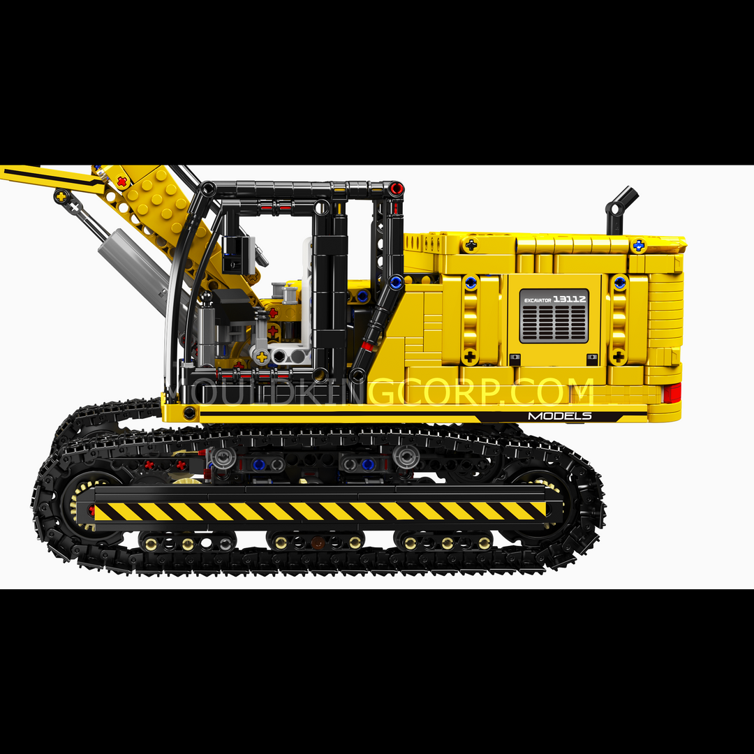 MOULD KING 13112 Tracked Excavator Remote Controlled | 1830 PCS