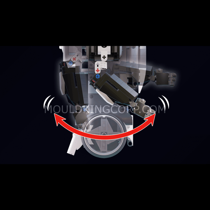MOULD KING 13114 "KAI" Robot Afstandsbediening &Programmeerbare Bouwset