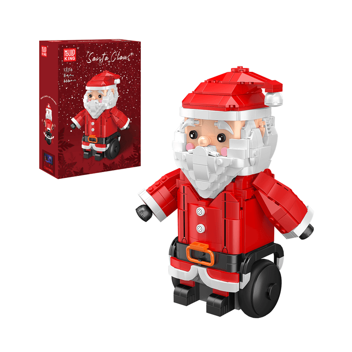 Mould King 13116 Ferngesteuertes und programmierbares Weihnachtsmann-Bauset | 666 Teile