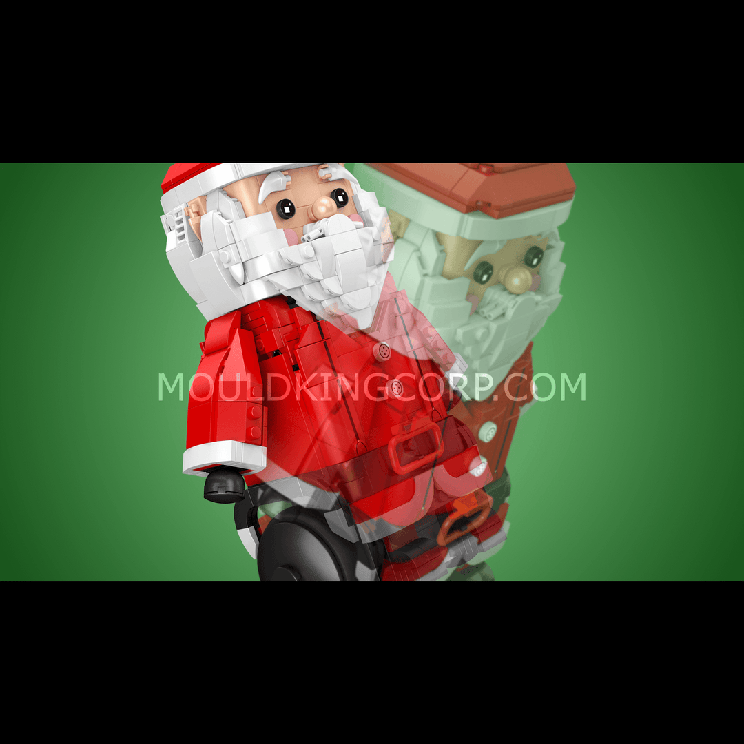 Mould King 13116 Ferngesteuertes und programmierbares Weihnachtsmann-Bauset | 666 Teile
