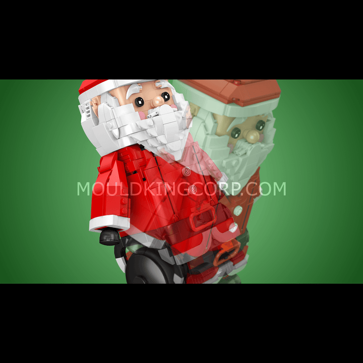 Mould King 13116 Ferngesteuertes und programmierbares Weihnachtsmann-Bauset | 666 Teile