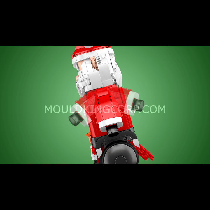 Mould King 13116 Ferngesteuertes und programmierbares Weihnachtsmann-Bauset | 666 Teile