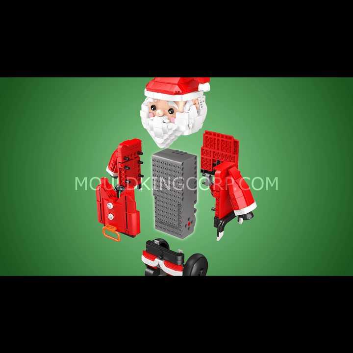 Mould King 13116 Ferngesteuertes und programmierbares Weihnachtsmann-Bauset | 666 Teile