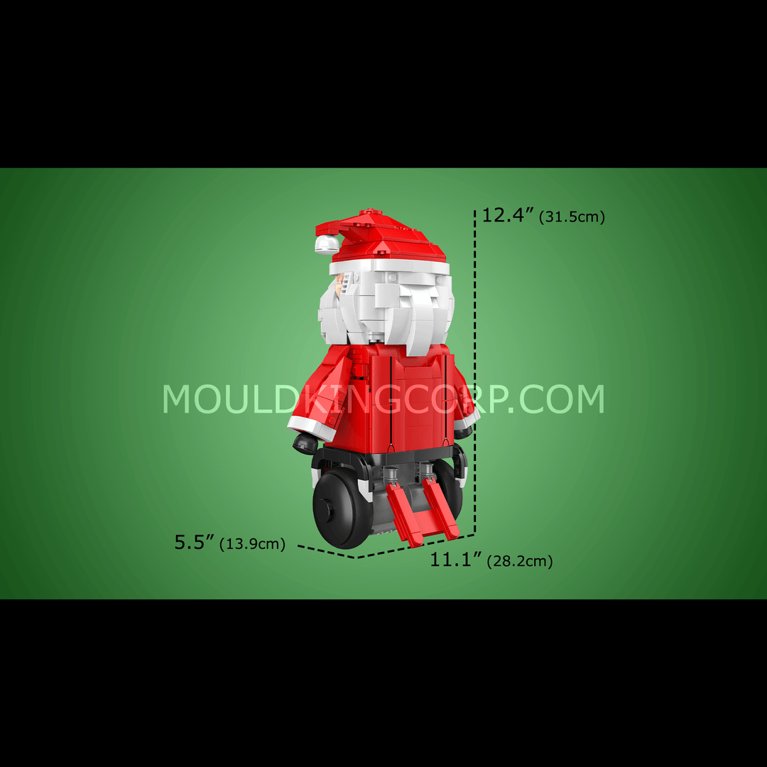Mould King 13116 Ferngesteuertes und programmierbares Weihnachtsmann-Bauset | 666 Teile