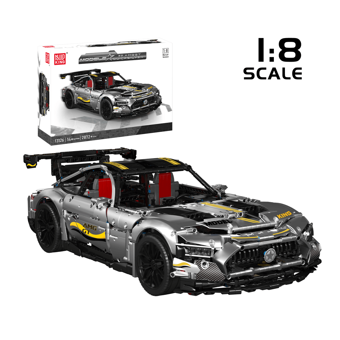 Mould King 13126 AMG GT Ferngesteuerter Sportwagen | 2.872 PCS