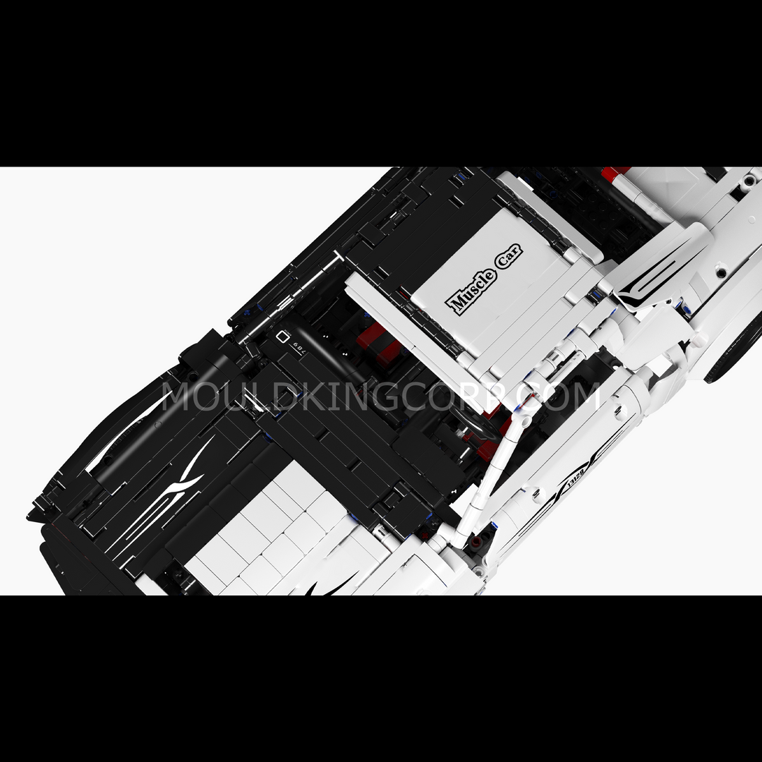 MOULD KING 13128 Ensemble de construction de voiture de sport télécommandée Hellcat | 1678 pièces