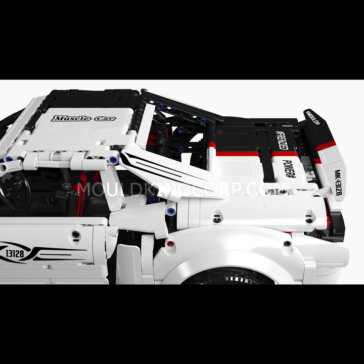 MOULD KING 13128 Ensemble de construction de voiture de sport télécommandée Hellcat | 1678 pièces