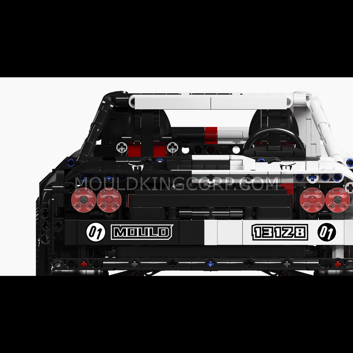 MOULD KING 13128 Ensemble de construction de voiture de sport télécommandée Hellcat | 1678 pièces