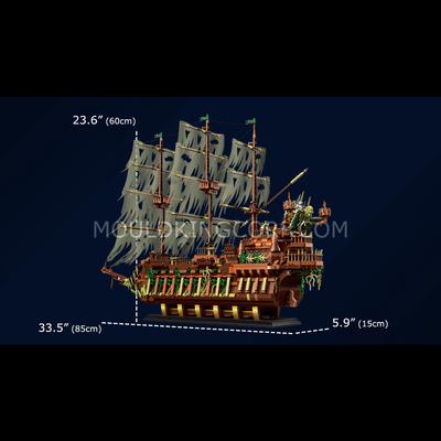 Mould King 13138 The Flying Dutchman Sailing Ship Model Building Kit | 3,653 PCS