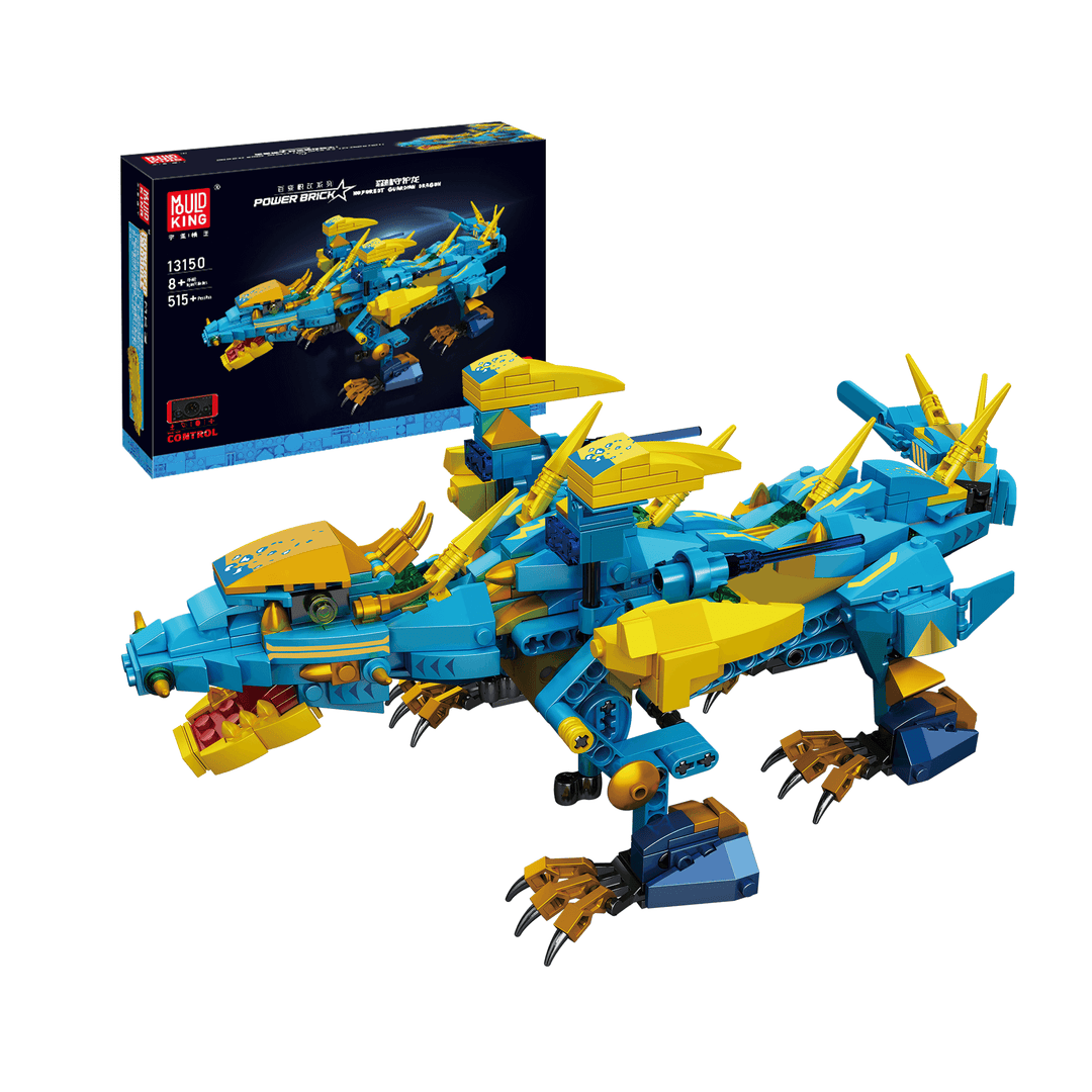 MOULD KING 13150 Afstandsbediening Frost Ocean Dragon STEM Bouwset | 515 PAKS