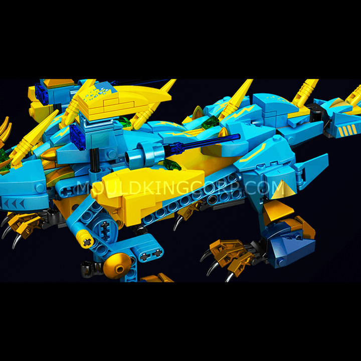 MOULD KING 13150 Afstandsbediening Frost Ocean Dragon STEM Bouwset | 515 PAKS