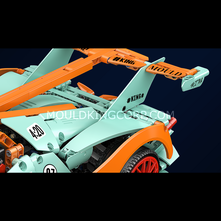 Mould King 13155/13156 IE Endurance Prototype Race Car Building Set | 1,669 Pcs