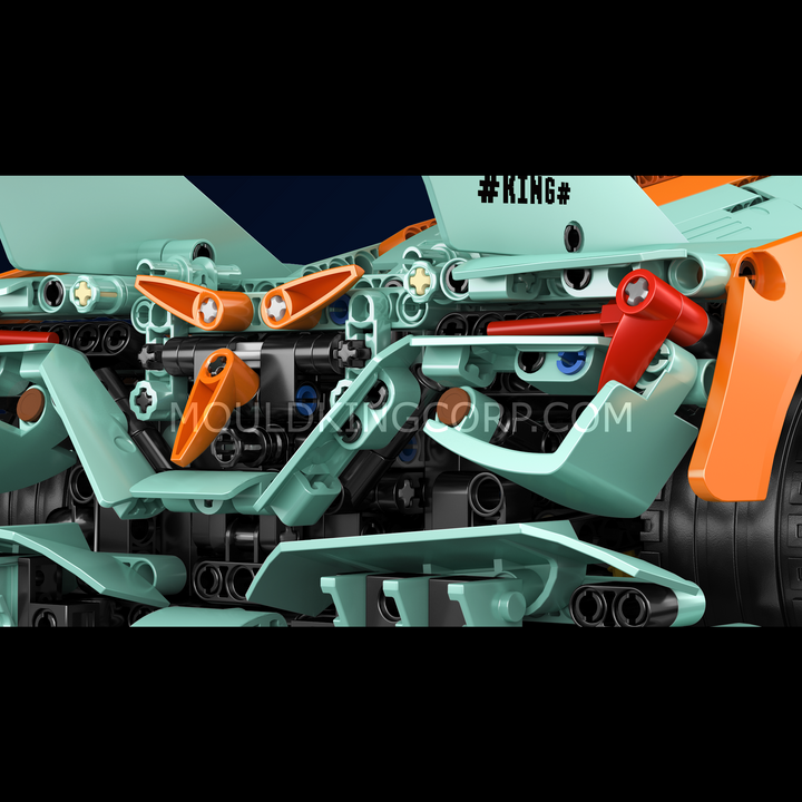 Mould King 13155/13156 IE Endurance Prototype Race Car Building Set | 1,669 Pcs